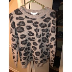 Walmart cheetah sweater, SO SOFT